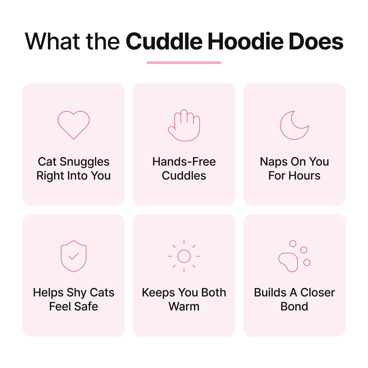 Kitty Snug Cat Pouch Hoodie
