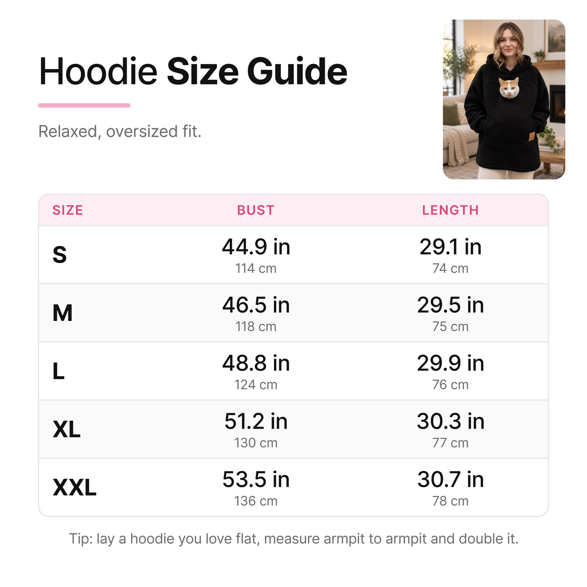Kitty Snug Cat Pouch Hoodie